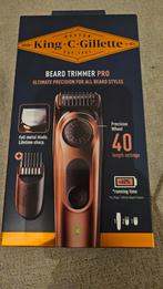 King C. Gillette Baardtrimmer Pro - Nieuw!, Ophalen of Verzenden, Nieuw, Scheren en Epileren