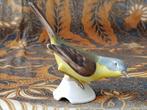 Gele kwikstaart mooi oud Goebel beeldje uit Duitsland 9 cm., Ophalen of Verzenden