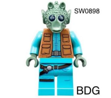 Lego Star Wars Greedo met Zandgroene Huid SW0898 beschikbaar voor biedingen