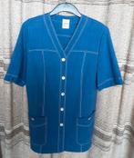 Dames blouse, Ophalen of Verzenden, Zo goed als nieuw, Maat 42/44 (L), Blauw