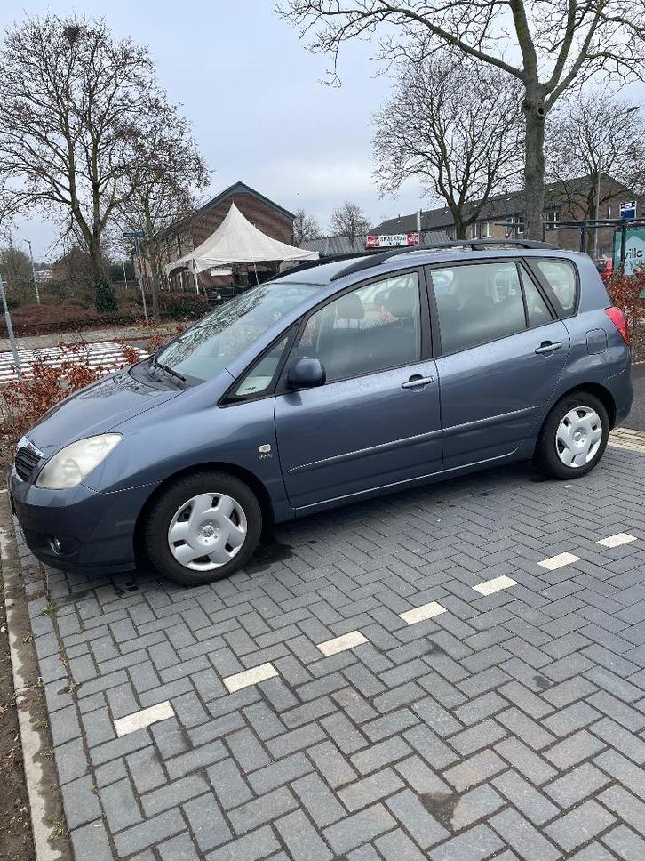 Toyota Corolla Verso 1.6 Vvt-i 2003 Blauw, Auto's, Toyota, Particulier, Corolla Verso, Airconditioning, Benzine, C, MPV, Handgeschakeld