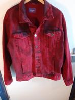 spijkerjas Jacker, Kleding | Heren, Ophalen of Verzenden, Nieuw, Maat 48/50 (M), Rood