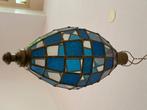 Grote oosterse blauwe lamp, Ophalen, Gebruikt, Oosters, Minder dan 50 cm