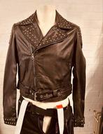 leather jas, bling, vrouw, meisje, leer jas, zwart, man, Kleding | Dames, Nieuw, Maat 42/44 (L), Ophalen of Verzenden, Leather jas