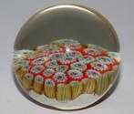 Glazen millefiori murano, glazen presse papier, Verzenden