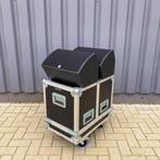 SYNQ SC-08 (2) speaker 8" + flightcase, Gebruikt, Overige typen, 120 watt of meer, Ophalen