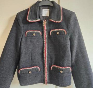 SANDRO ZWART JASJE MAAT 38 izgs beschikbaar voor biedingen