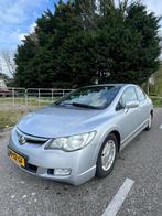 Honda Civic 1.3 Vtec Hybrid Airco Automaat zuinigste NAP✅, Origineel Nederlands, Te koop, Zilver of Grijs, 5 stoelen