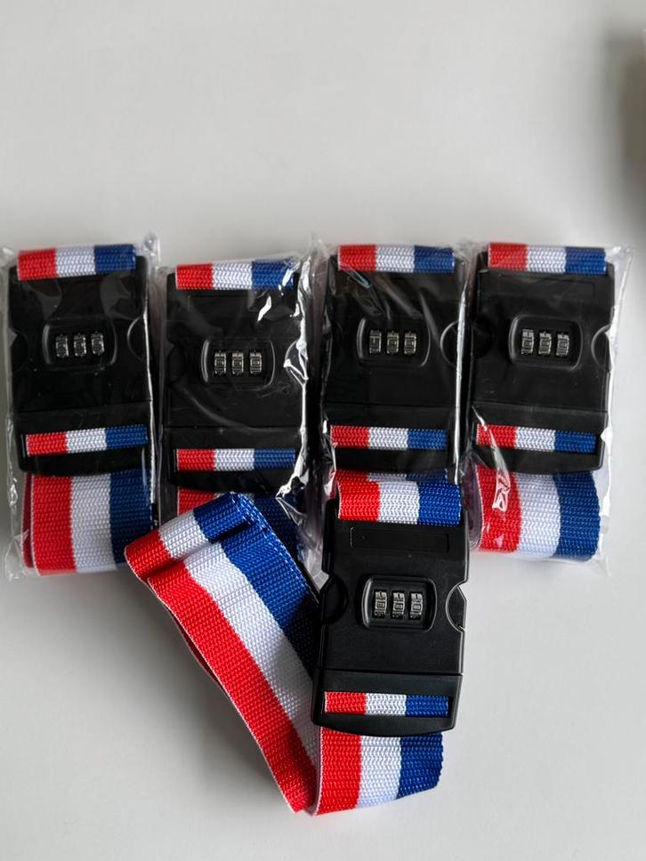 Nieuwe bagageriemen – verschillende kleuren!, Sieraden, Tassen en Uiterlijk, Overige Accessoires, Nieuw, Ophalen of Verzenden