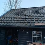 Dakpannen Tuile du Nord, Doe-het-zelf en Verbouw, Dakpannen en Dakbedekking, Ophalen, Gebruikt, Steen of Klei, 15 m² of meer