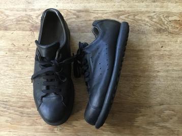 Mt 39 Camper Pelotas zwarte leren gympen sneakers beschikbaar voor biedingen