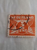 Nederland 2 Cent Postzegel - Gestempeld, Postzegels en Munten, Postzegels | Nederland, Ophalen of Verzenden, T/m 1940, Gestempeld