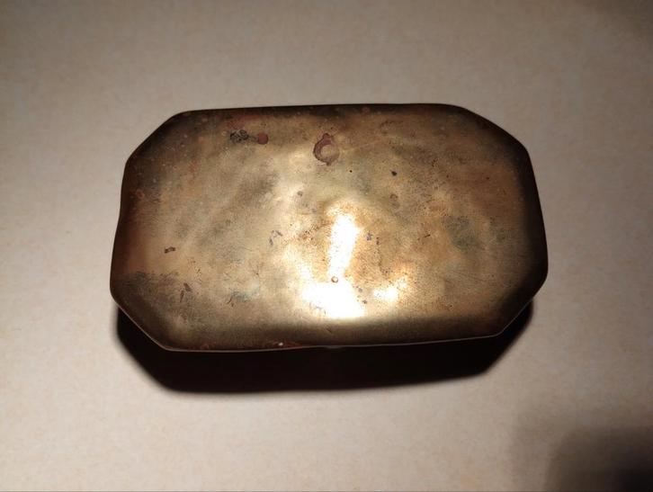 Antiek Tabaksdoosje, Antiek en Kunst, Antiek | Koper en Brons, Brons, Ophalen