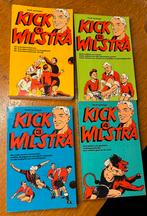 Kick Wilstra 1, 2, 3 en 4 voetbalstrip stripboek, Boeken, Complete serie of reeks, Ophalen of Verzenden, Zo goed als nieuw