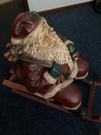 Kerstman op slee - Decoratie, Ophalen, Zo goed als nieuw