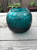 Coco Maison vaas scoop kleur blauw, Blauw, Nieuw, Ophalen of Verzenden, Glas