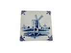 Koninklijke Tichelaar Makkum - Molen - handbeschilderd, Ophalen of Verzenden