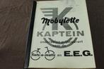 Kaptein Mobylette EEG Fiets o Matic onderdelen boek 1968 ??, Fietsen en Brommers, Ophalen of Verzenden, Gebruikt