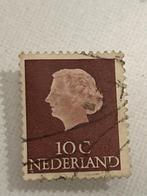 Postzegel Nederland 10 cent, Postzegels en Munten, Ophalen of Verzenden