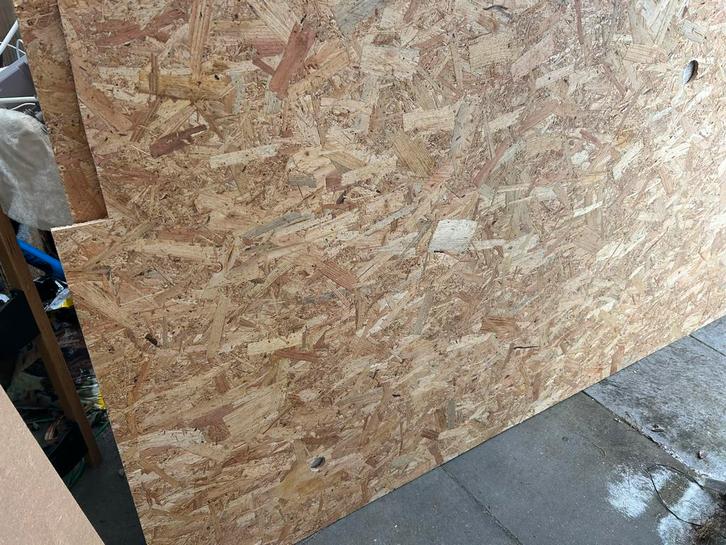 OSB platen, Doe-het-zelf en Verbouw, Platen en Panelen, Gebruikt, Hout, 20 tot 50 mm, Ophalen