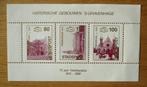 Stadspost, blokje t.g.v. 75 jaar Vredespaleis Den Haag, 1988, Postzegels en Munten, Postzegels | Nederland, Na 1940, Verzenden