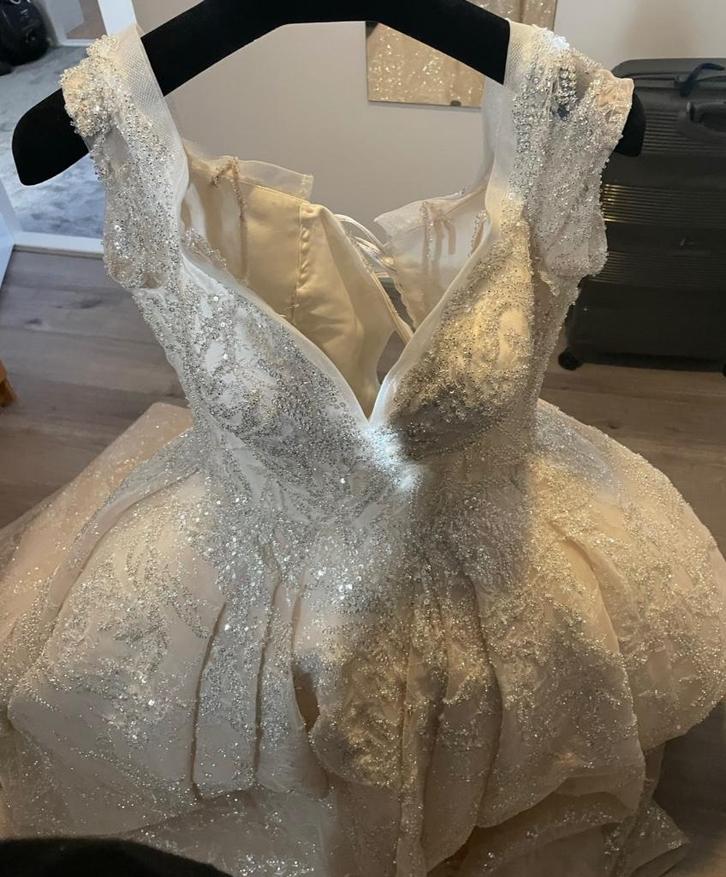 Bruidjurk /gelinlik/wedding dress te koop, Kleding | Dames, Trouwkleding en Trouwaccessoires, Zo goed als nieuw, Trouwjurk, Wit