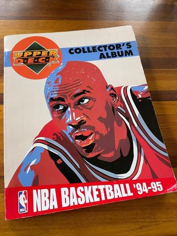NBA Verzamelkaarten Boek 1994-1995 – Veel Michael Jordan kaa beschikbaar voor biedingen