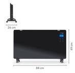 Trotec TCH 2011 E Glasconvector - 2000W - Designradiator, Huis en Inrichting, Kachels, Ophalen, Elektrisch, Overige soorten