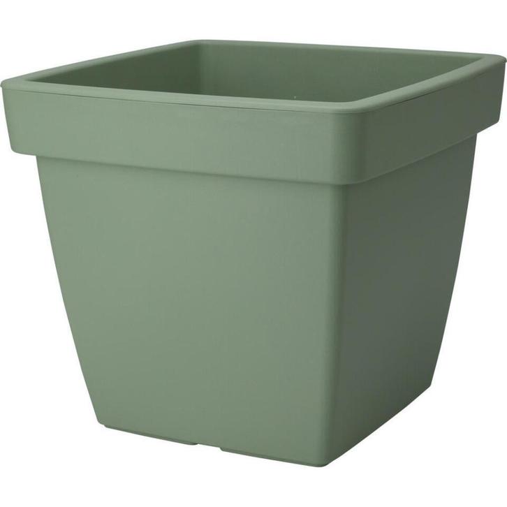 Plantenpot/bloempot Kunststof D39xH35cm Groen, Tuin en Terras, Bloempotten, Nieuw, Kunststof, Binnen, Balkon, Tuin, Minder dan 40 cm