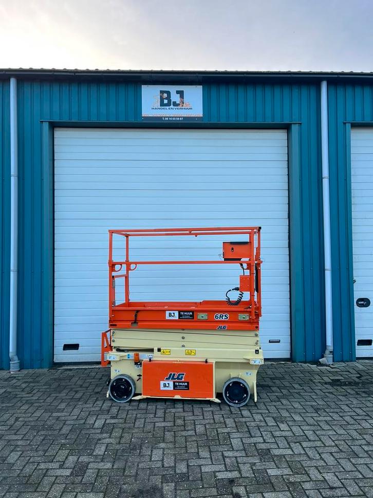 Jlg 6rs schaarhoogwerker 7,8 mtr hoogwerker 2016, Zakelijke goederen, Machines en Bouw | Liften, Steigers en Ladders, Ophalen