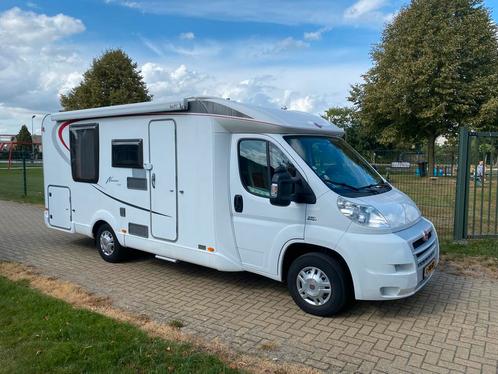 Te koop Burstner t687 Fiat Ducato 2,5 met nieuw APK, Caravans en Kamperen, Campers, Particulier, tot en met 4, Half-integraal