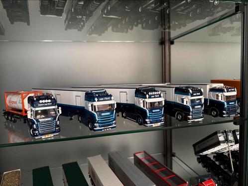 Set Van Herk, Hobby en Vrije tijd, Modelauto's | 1:50, Zo goed als nieuw, Bus of Vrachtwagen, Tekno, Ophalen of Verzenden