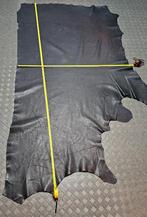 Rund - Leer Zwart(zie omschrijving!), Hobby en Vrije tijd, Stoffen en Lappen, Zwart, Leer of Kunstleer, Nieuw, Ophalen of Verzenden