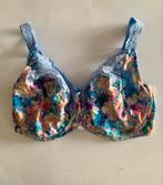Prima donna 90G madison full cup blue bloemetje, BH, Prima donna, Verzenden, Blauw