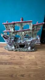 XXL superfish scheepswrak, Dieren en Toebehoren, Vissen | Aquaria en Toebehoren, Ophalen, Zo goed als nieuw, Sierelement