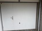 Stalen garagedeur met loopdeur, Doe-het-zelf en Verbouw, Ophalen, Gebruikt, Garagedeur, Metaal