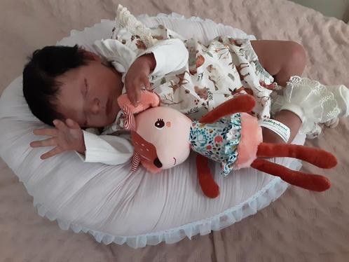 Reborn Laura - Bonnie Brown - laatste prijsverlaging!!!, Verzamelen, Poppen, Zo goed als nieuw, Pop, Levensecht of Reborn, Ophalen of Verzenden