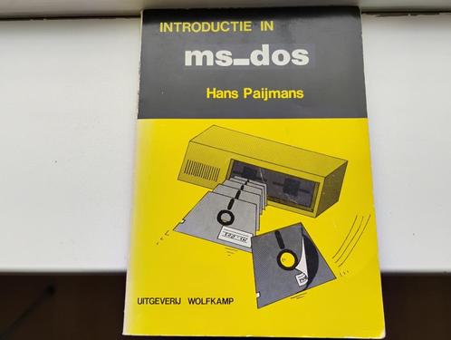 Introductie in ms-dos Hans Paijmans, Boeken, Studieboeken en Cursussen, Gelezen, HBO, Beta, Ophalen of Verzenden