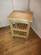 BEKVÄM Roltafel, Ophalen, Gebruikt, 50 tot 100 cm, Bruin