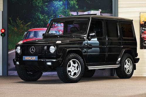 Mercedes-Benz Youngtimer / Automaat G500 34950,- EX BTW, Auto's, Mercedes-Benz, Particulier, Te koop, G-Klasse, Lederen bekleding