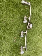 4 spotjes chroom, Ophalen, Gebruikt, Metaal of Aluminium