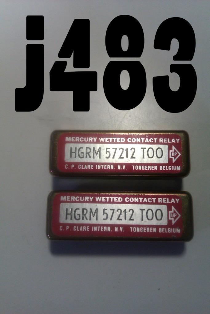 CP Clare mercury wetted relay HGRM 57212 T00, Hobby en Vrije tijd, Elektronica-componenten, Gebruikt, Ophalen of Verzenden