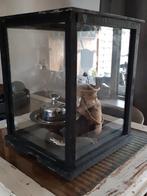 XXL windlicht ,"vitrine",landelijk sober stoer pronkkastje, Ophalen