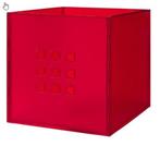 Ikea Lekman Rood voor oa in kallax kast, Ophalen, Minder dan 50 cm, Zo goed als nieuw, Minder dan 50 cm