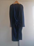 Cassiopee mooi blauw jurkje / travelstof/ maat M, Kleding | Dames, Maat 38/40 (M), Cassiopee, Zo goed als nieuw, Onder de knie