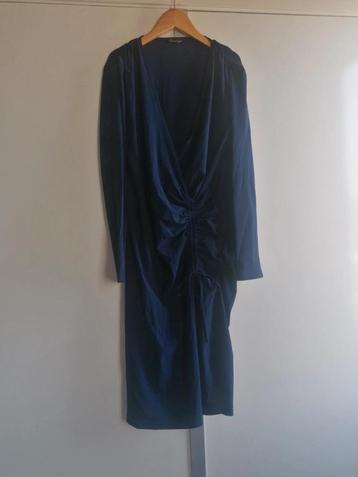 Cassiopee mooi blauw jurkje / travelstof/ maat M beschikbaar voor biedingen