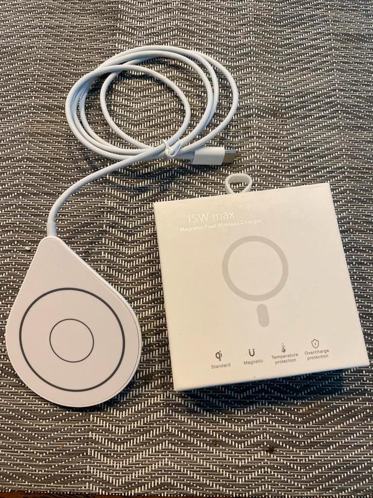 MagSafe Draadloze Oplader Pad - Nieuw!, Telecommunicatie, Mobiele telefoons | Telefoon-opladers, Nieuw, Apple iPhone, Ophalen of Verzenden