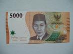 1083. Indonesia, 5.000 rupiah 2022 UNC Idham Chalid., Verzenden, Zuidoost-Azië, Los biljet