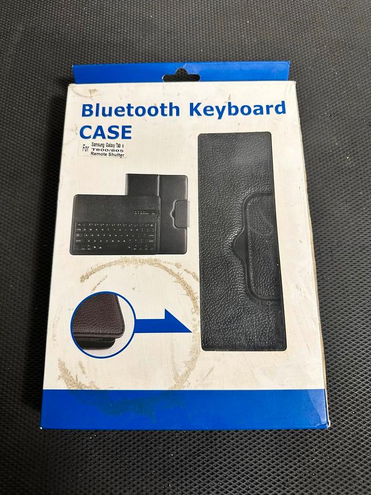 Nieuwe Bluetooth Keyboard Case voor Samsung Galaxy Tab S, Computers en Software, Tablet-hoezen, Nieuw, Bescherming voor- en achterkant