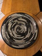 Decoratieve schaal met mozaïek, Schaal, Rond, Ophalen of Verzenden, Zo goed als nieuw